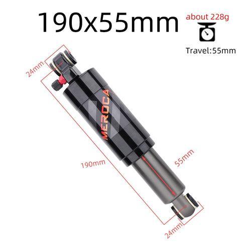 MEROCA Mountain Bike Air Shock Absorber 125mm/150mm/165mm/190mm/200mm