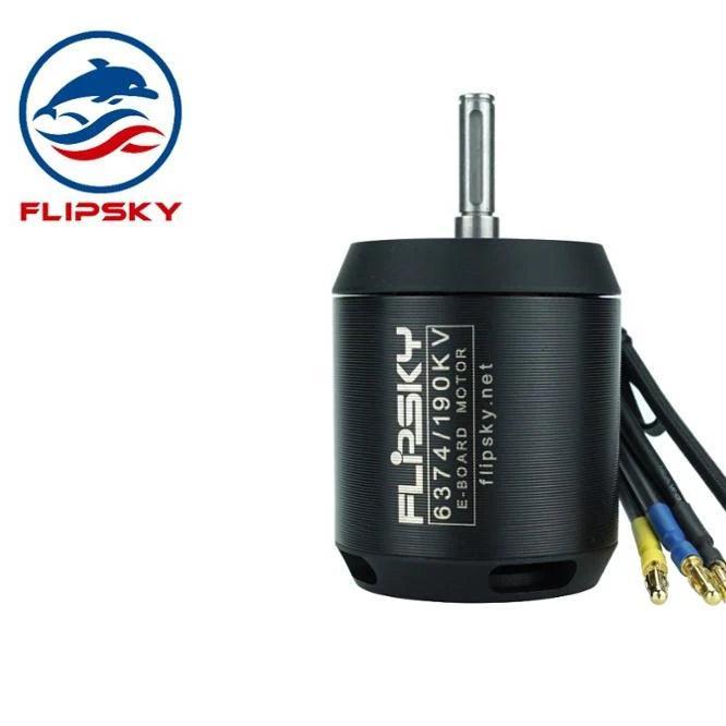 Flipsky 48v brushless dc motor 12S 6374 Belt Electric Skateboard Motor