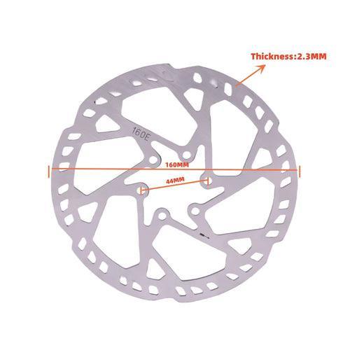 Electric Scooter Bicycle Brake Rotor 140/160/180/203/220mm Disc Rotor