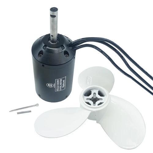 Flipsky Inrunner Brushless DC 65111 Motor 160KV 3000W for Surfing Boat