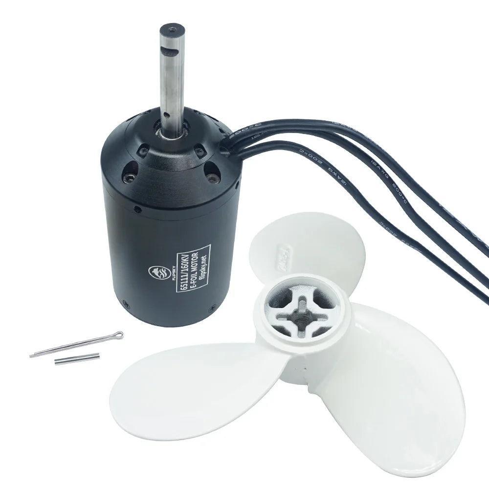 Flipsky Inrunner Brushless DC 65111 Motor 160KV 3000W for Surfing Boat