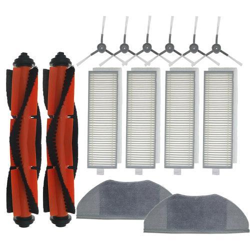 Roller Side Brush Hepa Filter Mop Cloth Bumper Stripe for Xiaomi Mi G1