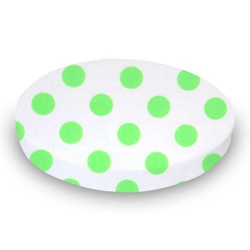 SheetWorld Fitted Oval Crib Sheet Fits Stokke Mini - 100% Cotton Woven