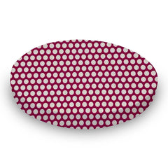 SheetWorld Fitted Oval Crib Sheet Fits Stokke Mini - 100% Cotton Woven