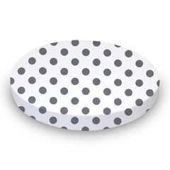 SheetWorld Fitted Oval Crib Sheet Fits Stokke Sleepi - 100% Cotton