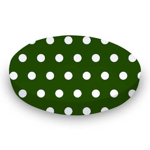 SheetWorld Fitted Oval Crib Sheet Fits Stokke Mini - 100% Cotton Woven