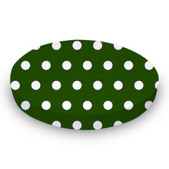 SheetWorld Fitted Oval Crib Sheet Fits Stokke Mini - 100% Cotton Woven