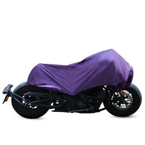 210t Half Motorcycle Cover Waterproof Outdoor Dustproof Rain Dust Anti