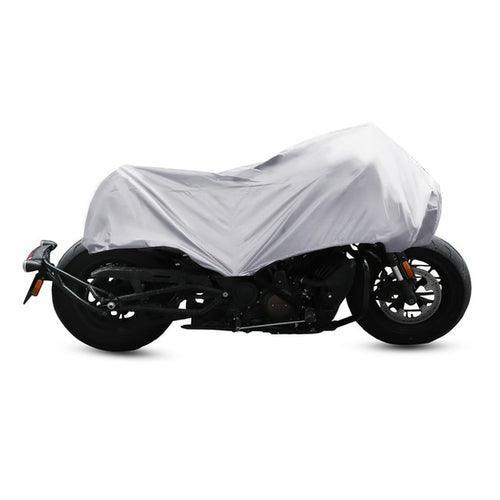 210t Half Motorcycle Cover Waterproof Outdoor Dustproof Rain Dust Anti