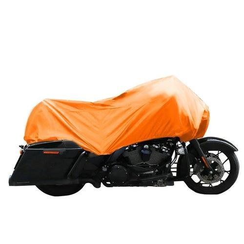 210t Half Motorcycle Cover Waterproof Outdoor Dustproof Rain Dust Anti