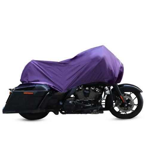210t Half Motorcycle Cover Waterproof Outdoor Dustproof Rain Dust Anti