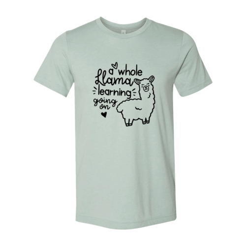 A Whole Llama Learning Going On Shirt - VirtuousWares:Global