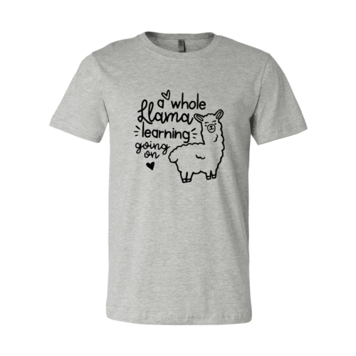 A Whole Llama Learning Going On Shirt - VirtuousWares:Global