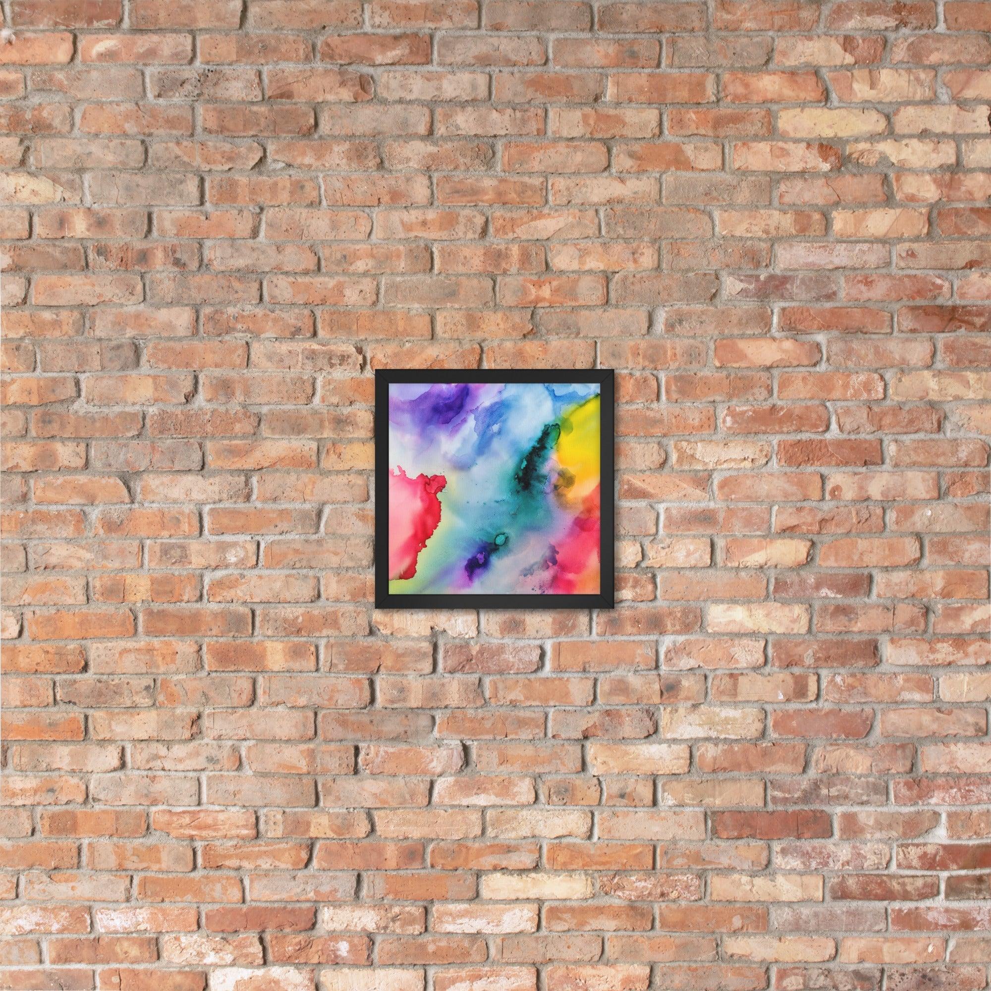 Abstract Framed photo paper poster - VirtuousWares:Global