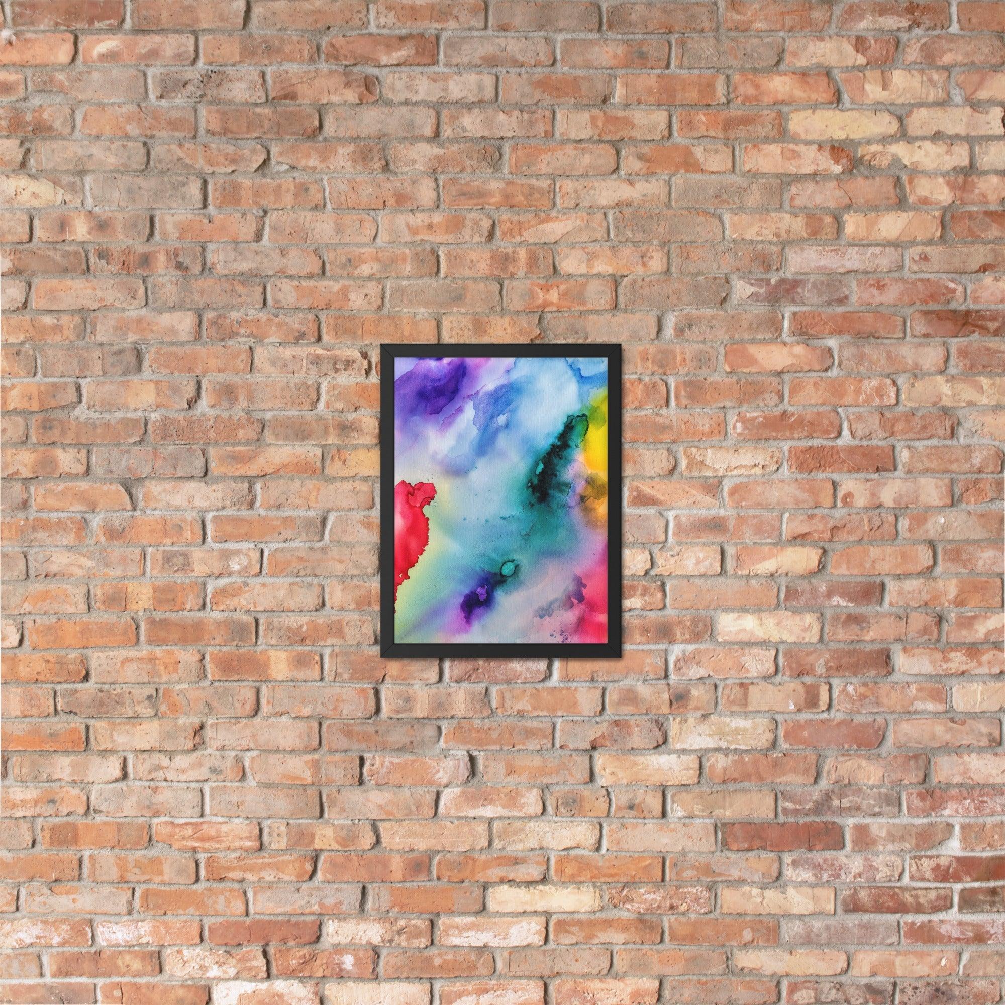 Abstract Framed photo paper poster - VirtuousWares:Global