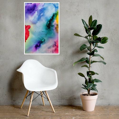 Abstract Framed photo paper poster - VirtuousWares:Global