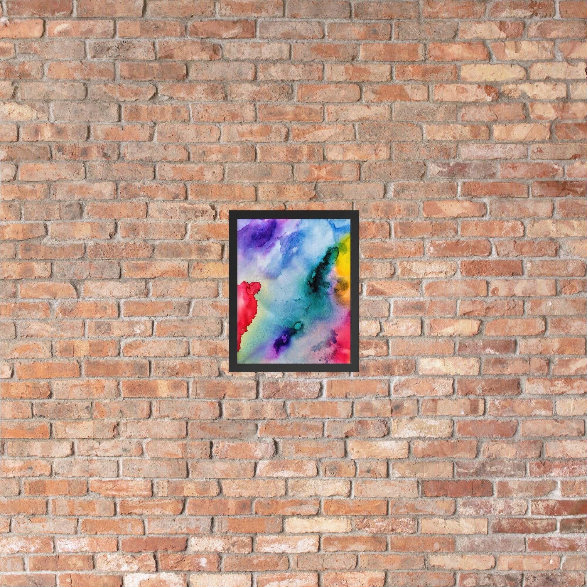 Abstract Framed photo paper poster - VirtuousWares:Global