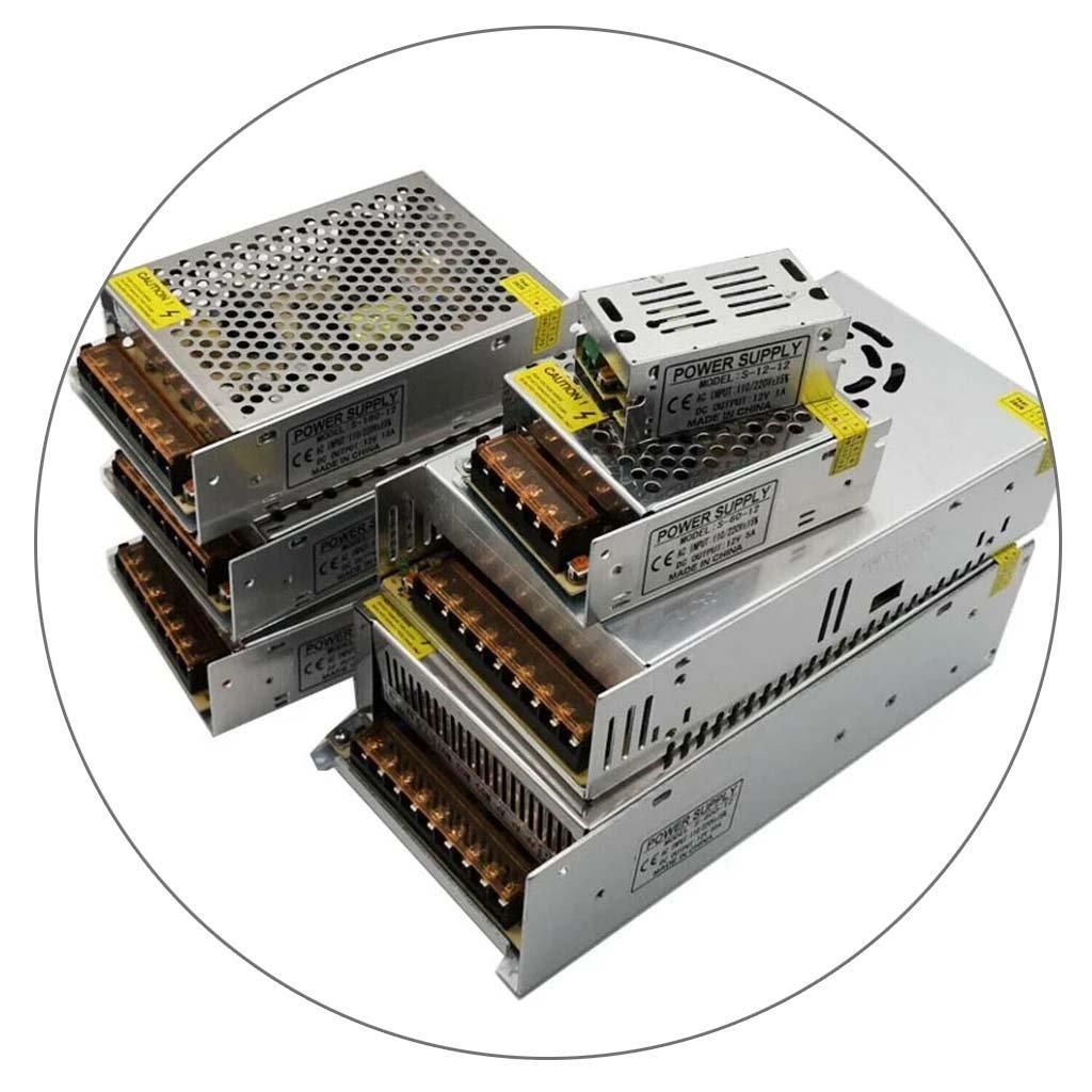 AC 100/240V to DC12V 12W -720W Regulated Switching Power Supply Led - VirtuousWares:Global