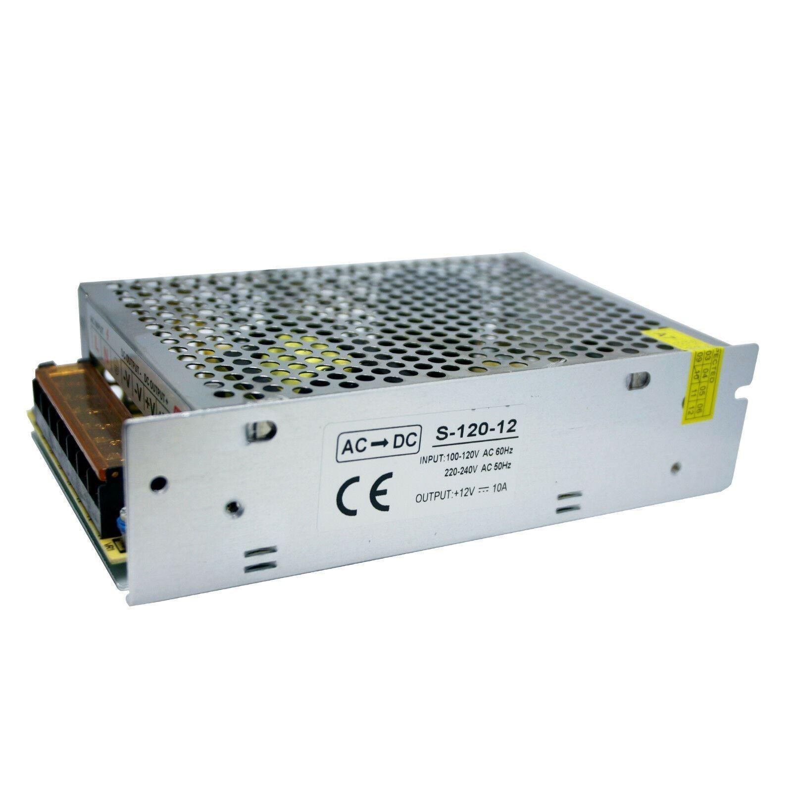 AC 100/240V to DC12V 12W -720W Regulated Switching Power Supply Led - VirtuousWares:Global