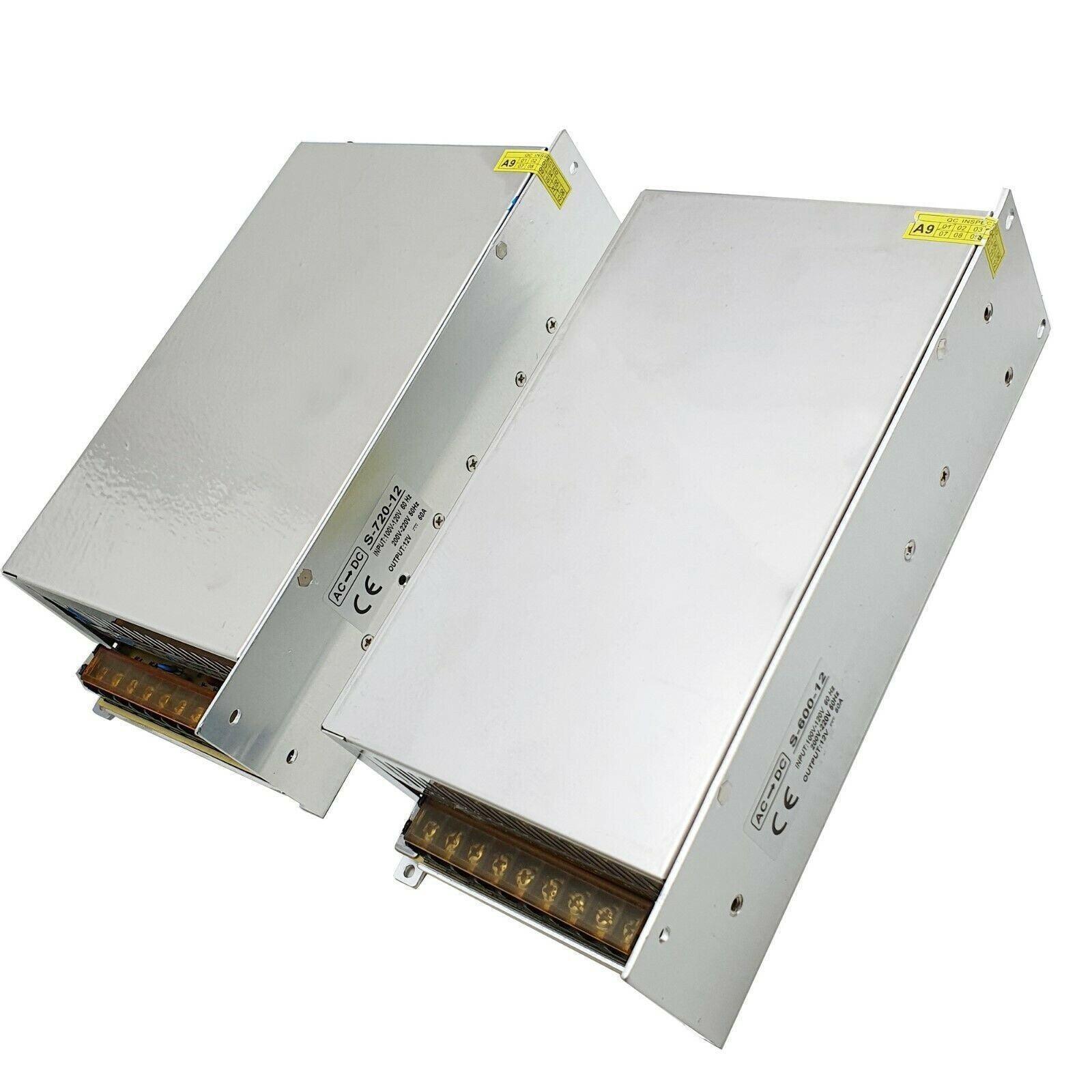 AC 100/240V to DC12V 12W -720W Regulated Switching Power Supply Led - VirtuousWares:Global