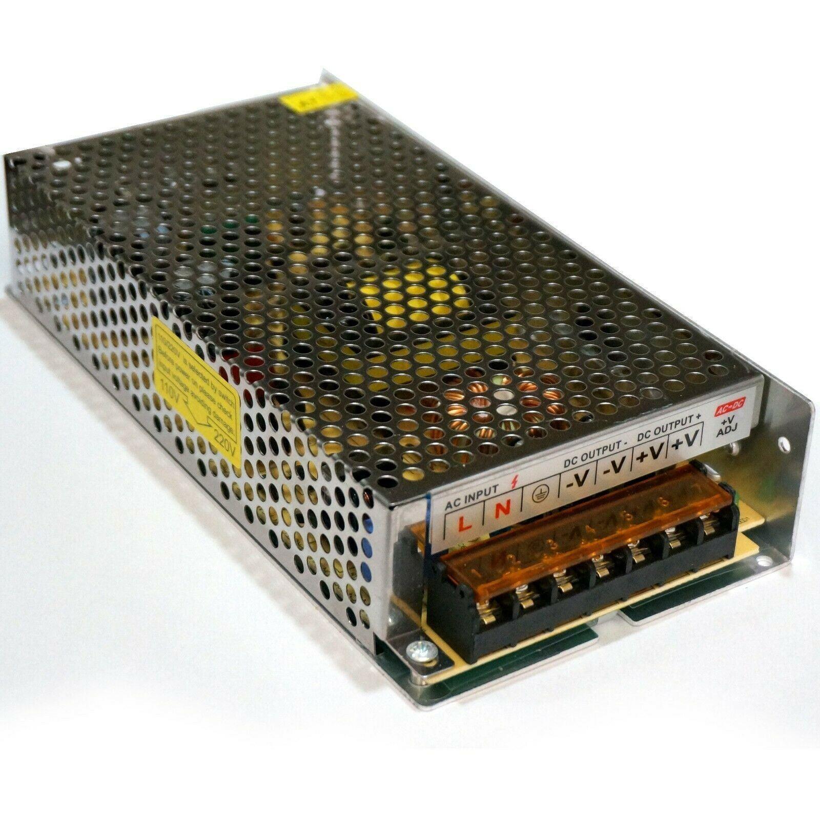 AC 100/240V to DC12V 12W -720W Regulated Switching Power Supply Led - VirtuousWares:Global