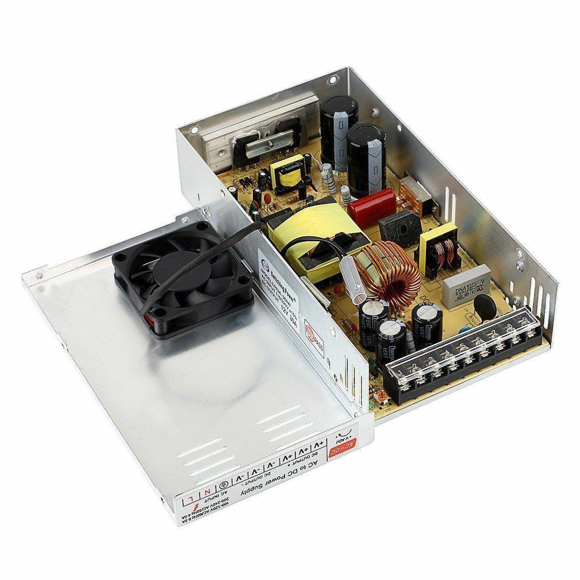 AC 100/240V to DC12V 12W -720W Regulated Switching Power Supply Led - VirtuousWares:Global