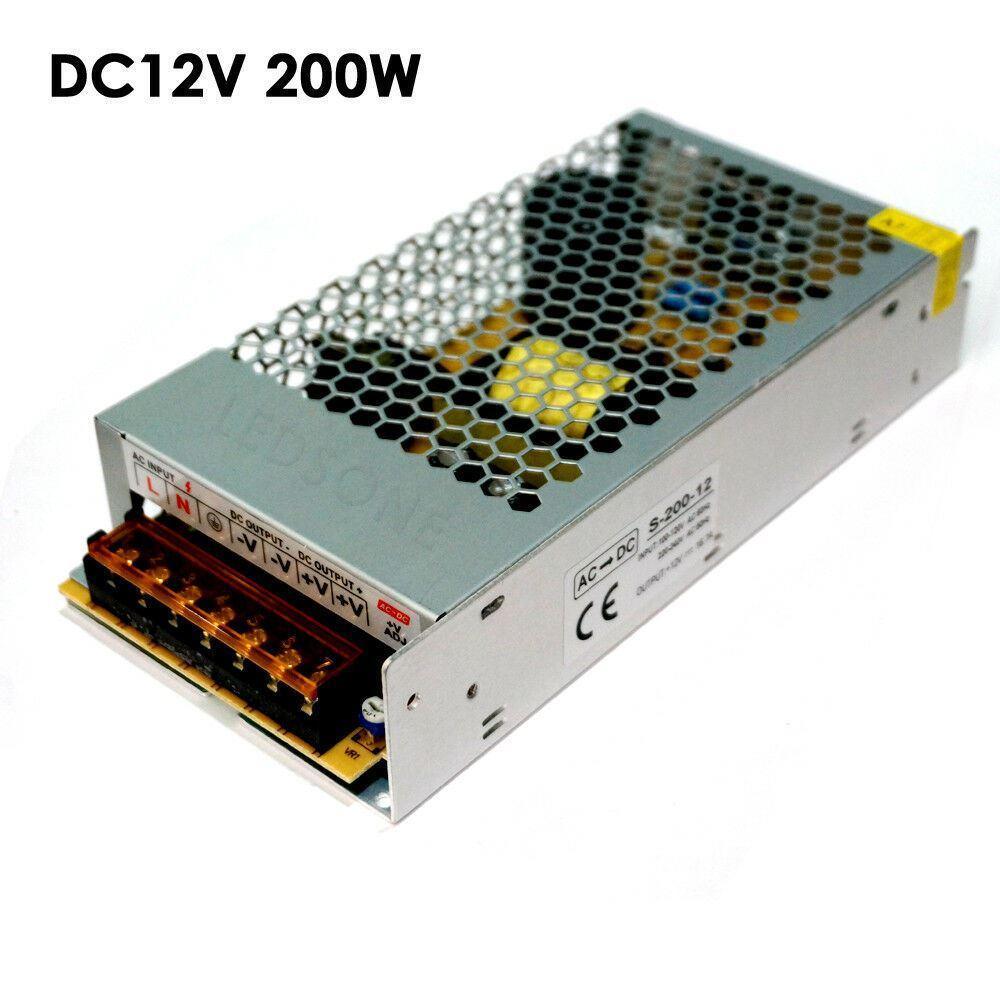 AC 100/240V to DC12V 12W -720W Regulated Switching Power Supply Led - VirtuousWares:Global