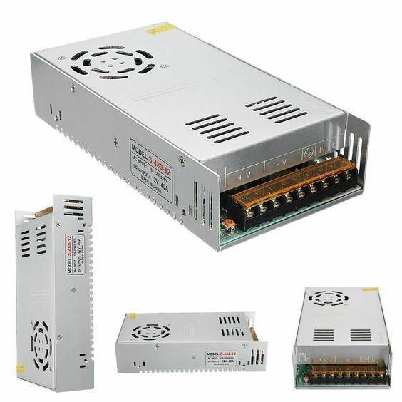 AC 100/240V to DC12V 12W -720W Regulated Switching Power Supply Led - VirtuousWares:Global