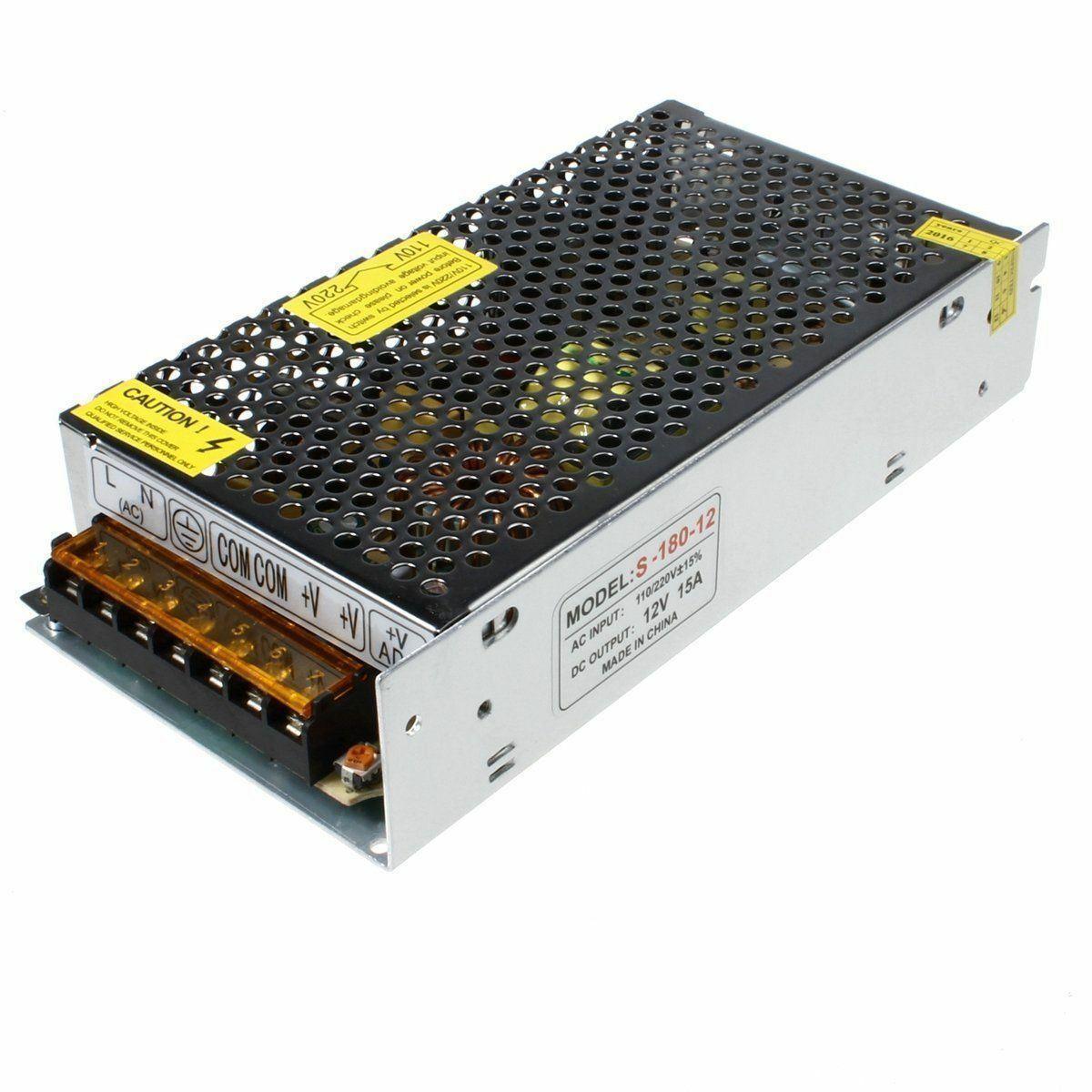 AC 100/240V to DC12V 12W -720W Regulated Switching Power Supply Led - VirtuousWares:Global