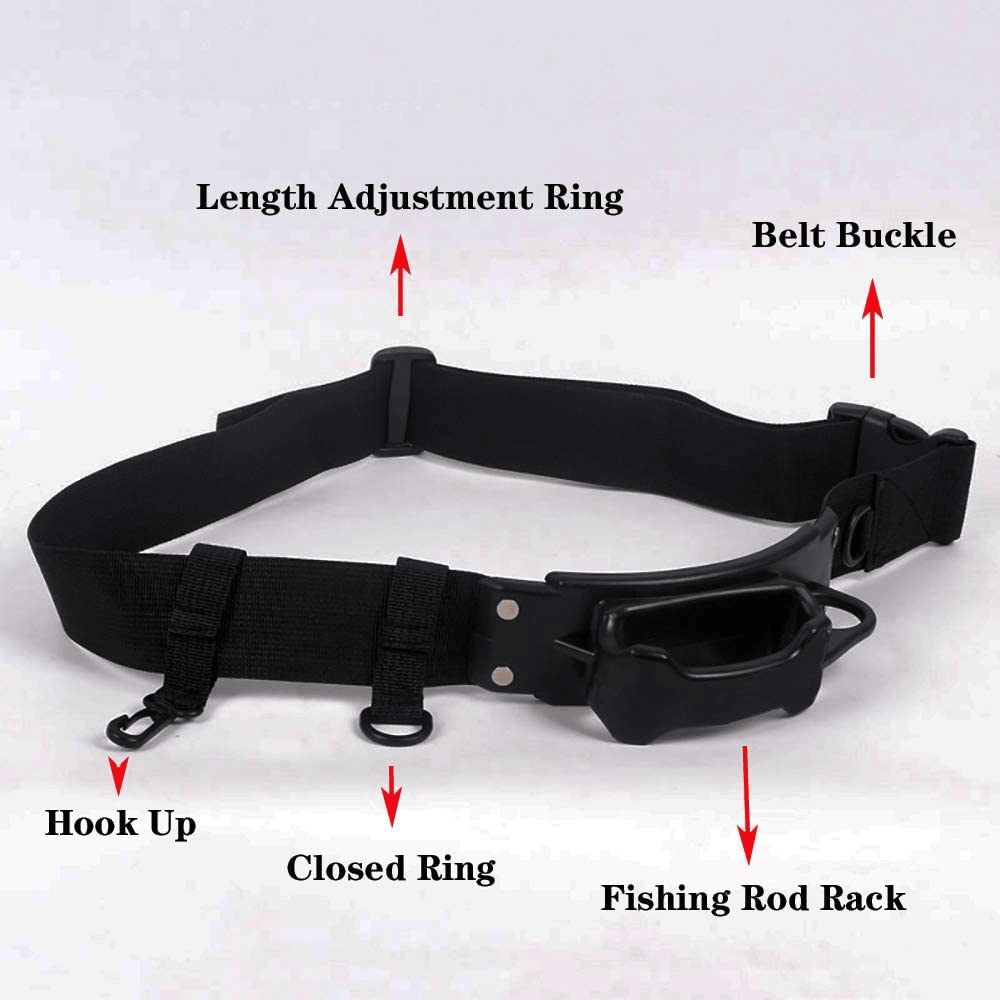 Adjustable Belt Fishing Waist Belt - VirtuousWares:Global