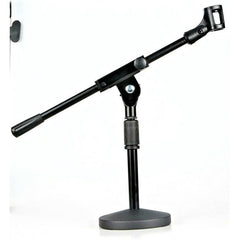 Adjustable Desk Microphone Stand with Mic Clip Twist Clutch MSSB - VirtuousWares:Global