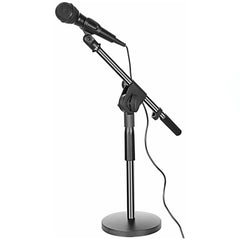 Adjustable Desk Microphone Stand with Mic Clip Twist Clutch MSSB - VirtuousWares:Global