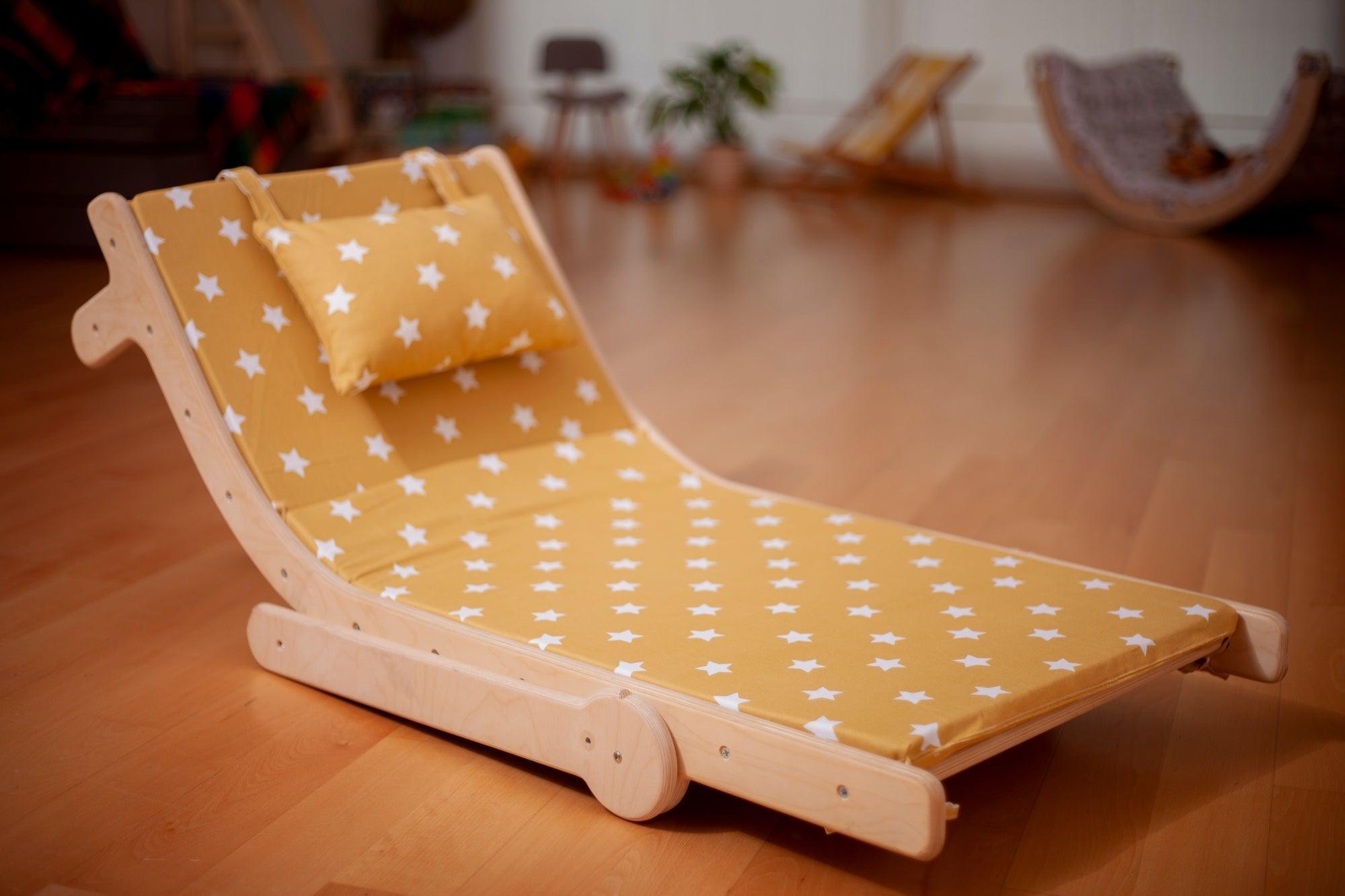 Adjustable Lounge Chair with Comfy Pad for Kids - VirtuousWares:Global