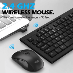 Adjustable Wireless Keyboard Wireless Mouse Computer Keyboard - VirtuousWares:Global