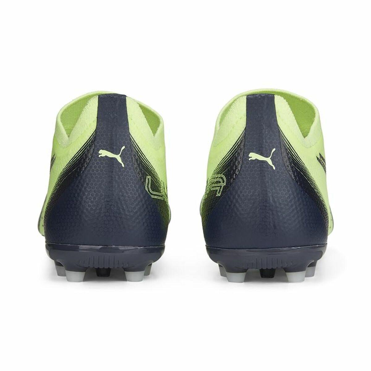 Adult's Football Boots Puma Ultramatch MG Fizzy Unisex Light Green - VirtuousWares:Global