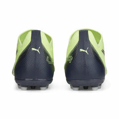 Adult's Football Boots Puma Ultramatch MG Fizzy Unisex Light Green - VirtuousWares:Global