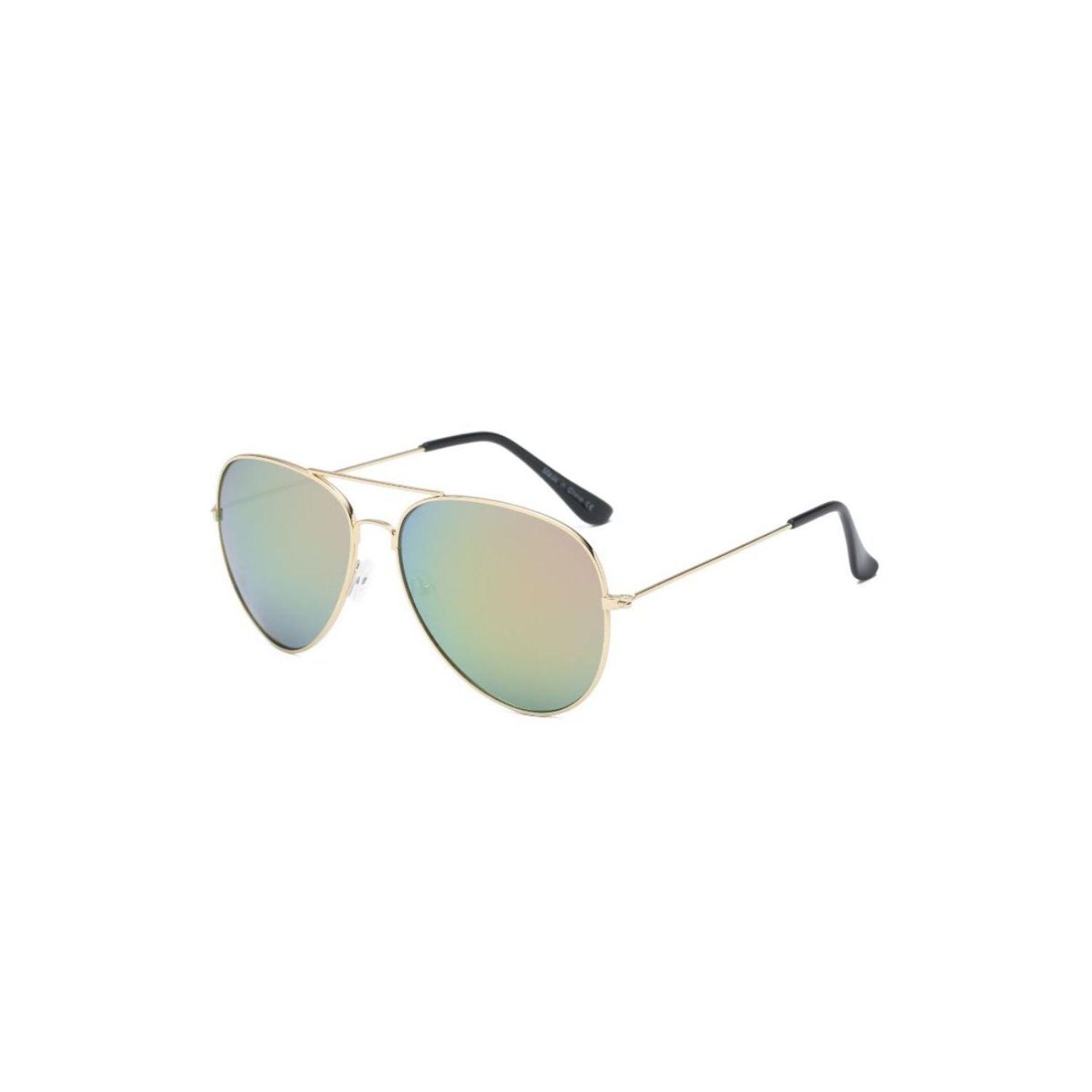 Aerin - Classic Mirrored Fashion Aviator Sunglasses - VirtuousWares:Global