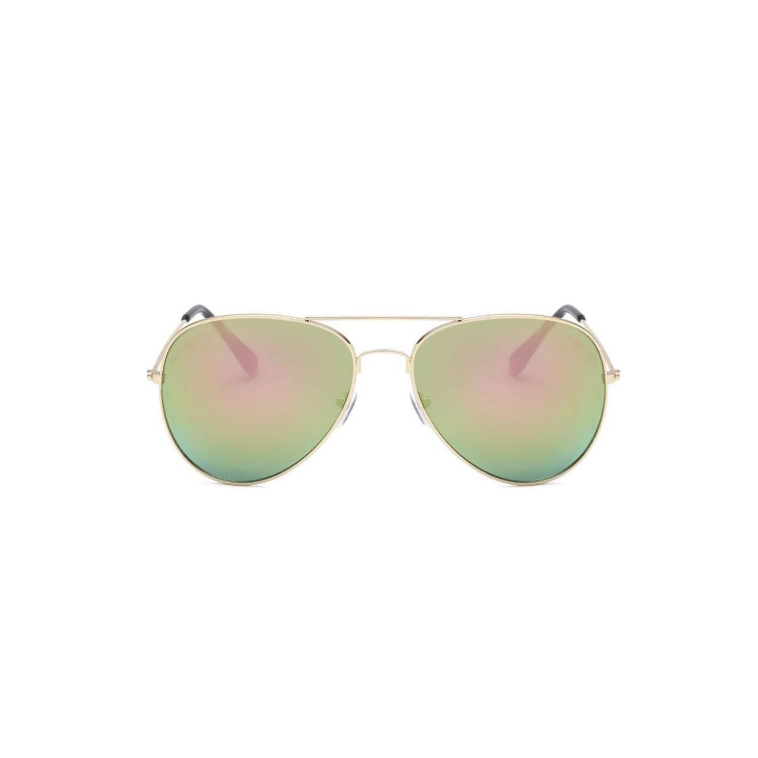 Aerin - Classic Mirrored Fashion Aviator Sunglasses - VirtuousWares:Global