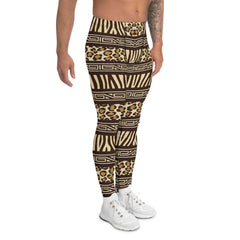 African Safari Leggings for Men - VirtuousWares:Global