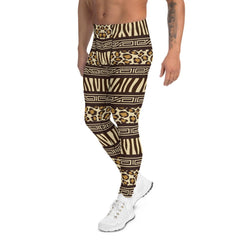 African Safari Leggings for Men - VirtuousWares:Global