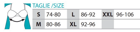After Brest Surgery Bra mastectomy and lumpectomy Art. 9651 ORIONE® + - VirtuousWares:Global