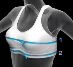 After Brest Surgery Bra Velcro Straps Closure Art. 9696 ORIONE® - VirtuousWares:Global