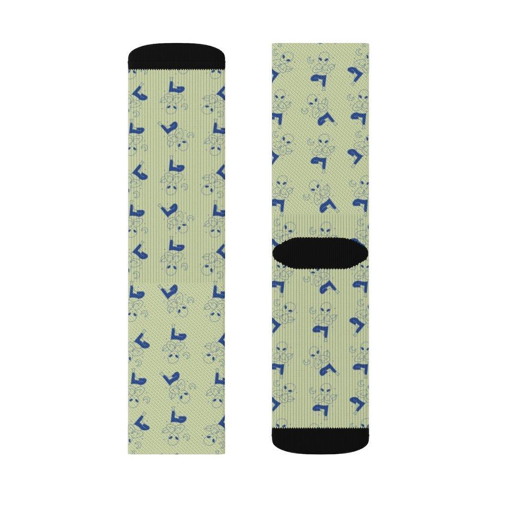 Alien Yoga Socks - VirtuousWares:Global
