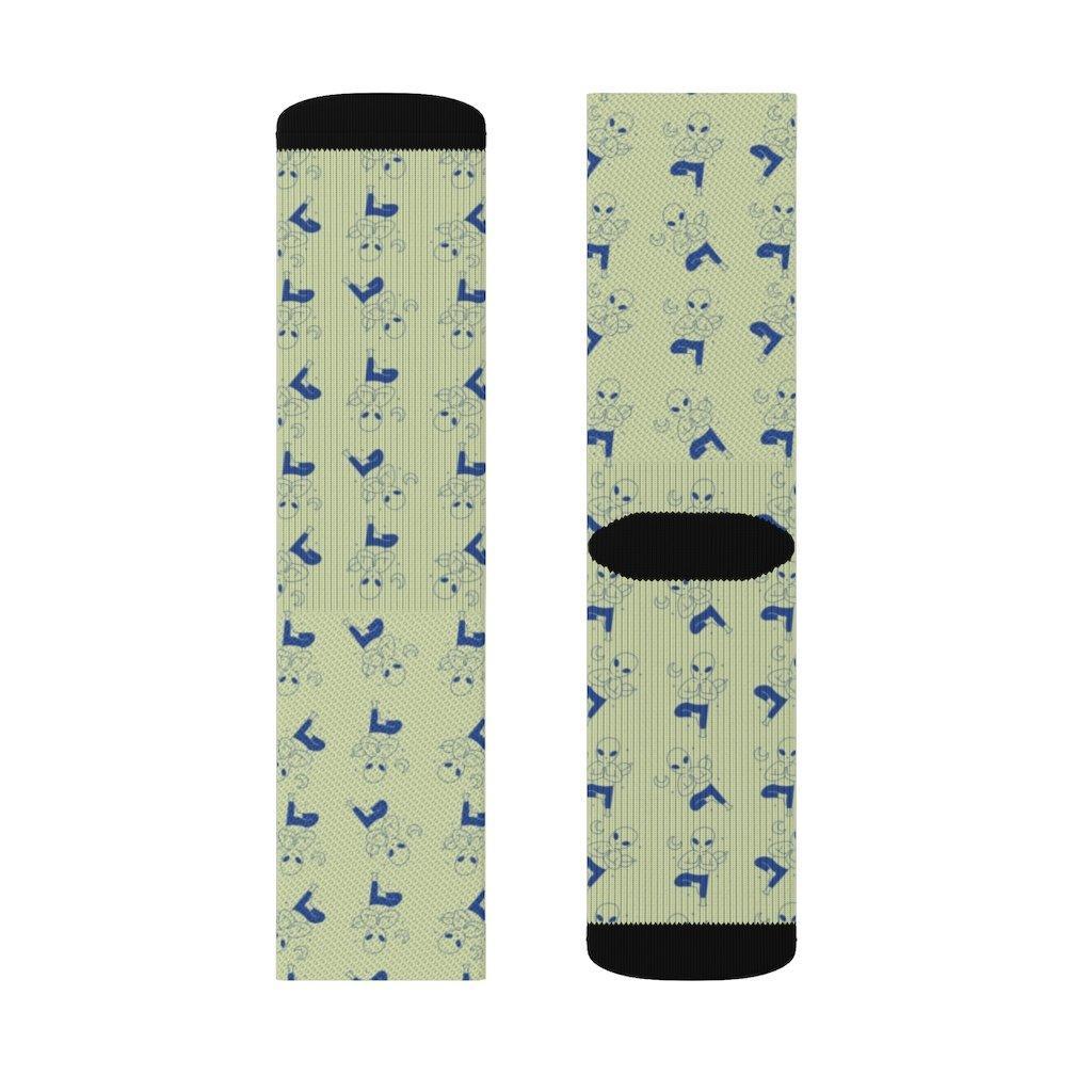 Alien Yoga Socks - VirtuousWares:Global