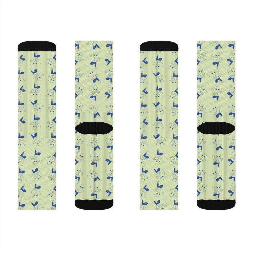 Alien Yoga Socks - VirtuousWares:Global