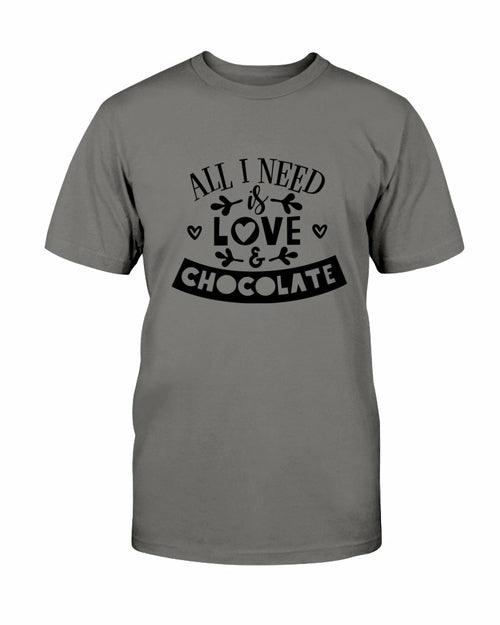 All I Need Is Love & Chocolate Shirt - VirtuousWares:Global