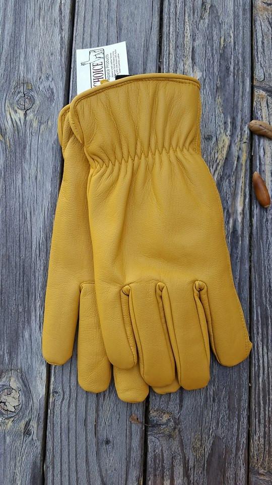 Alpaca Knit Lined Cowhide Leather Gloves - Alpaca Made in the USA - VirtuousWares:Global