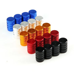 Aluminum Alloy Car Wheel Tire Valve Caps Sem Covers For Four-wheel - VirtuousWares:Global
