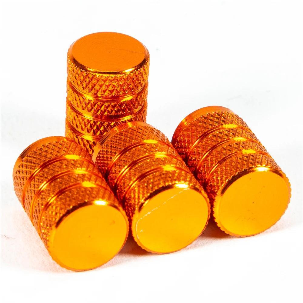 Aluminum Alloy Car Wheel Tire Valve Caps Sem Covers For Four-wheel - VirtuousWares:Global
