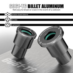 Aluminum Rear Wheel Spacers Hub Collars O-ring For SUR-RON Surron - VirtuousWares:Global